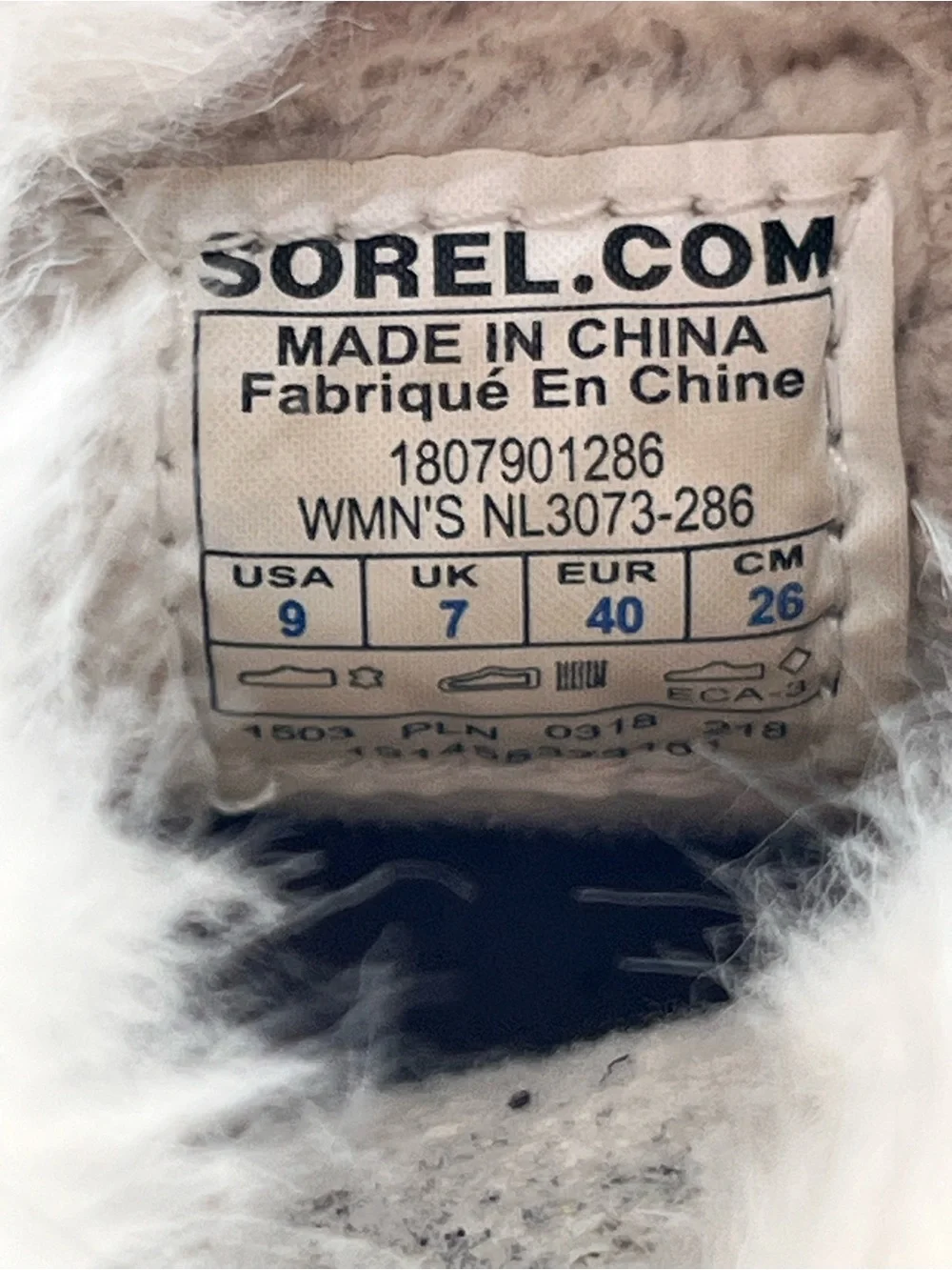 SOREL Chestnut Brown Suede Faux Fur Shearling Lined Winter Boots Women’s Size 9